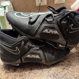 Nike Cleats Alpha Menace Pro 3 'Shadow Black'